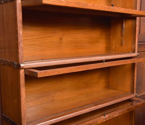 Globe Wernicke 6 Sectional Oak Bookcase SAI2568 - Image 17