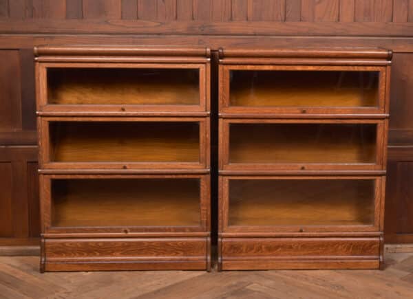Globe Wernicke 6 Sectional Oak Bookcase SAI2568 - Image 25