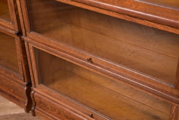 Globe Wernicke 6 Sectional Oak Bookcase SAI2568 globe wernicke Antique Bookcases 30