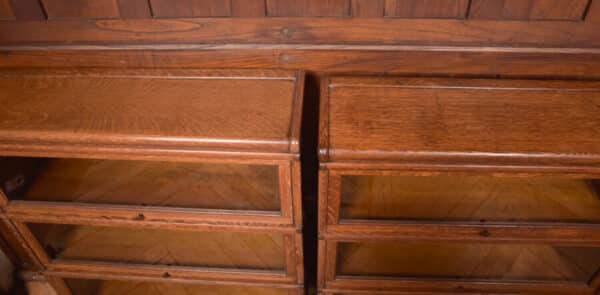 Globe Wernicke 6 Sectional Oak Bookcase SAI2568 - Image 30