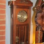 German wall hanging clock clock Antique Clocks