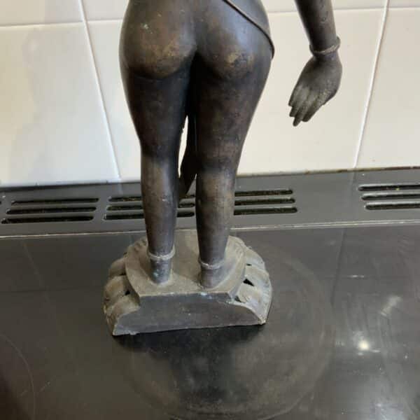Indian bronze Deity figure 18th century - Image 13