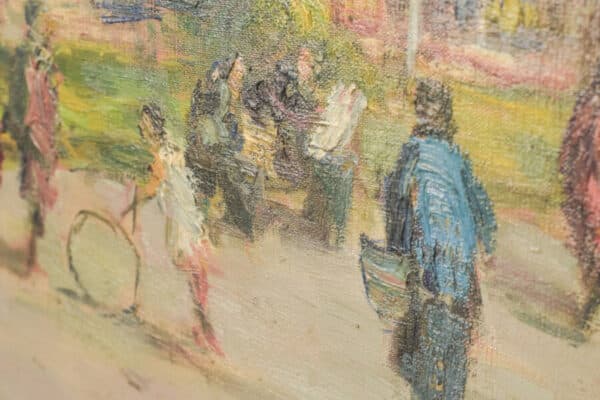 Large Cityscape Painting - Barcelona - Image 12