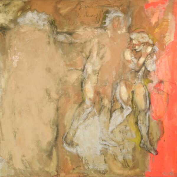 Vicente Vela - Two Large Figurative Expressionist Nude Studies - Image 15