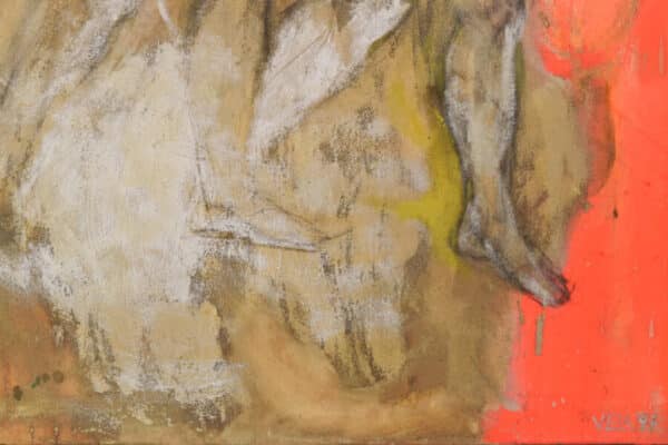 Vicente Vela - Two Large Figurative Expressionist Nude Studies - Image 23