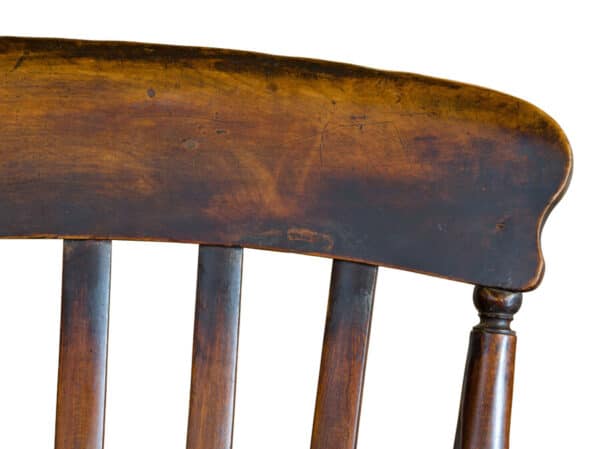 A Good Victorian Slat Back Windsor Armchair - Image 6