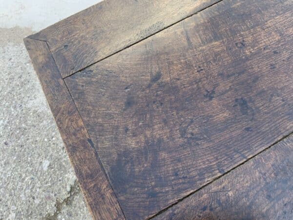 Oak side table early 18th century Antique Furniture 7
