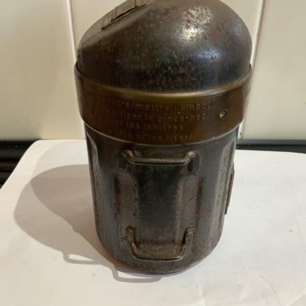 Rare IWW French Military Gas mask canister - Image 4