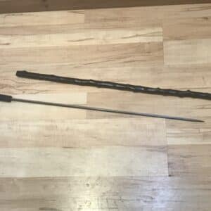 Irish Blackthorn gentleman’s walking stick sword stick Victorian Miscellaneous