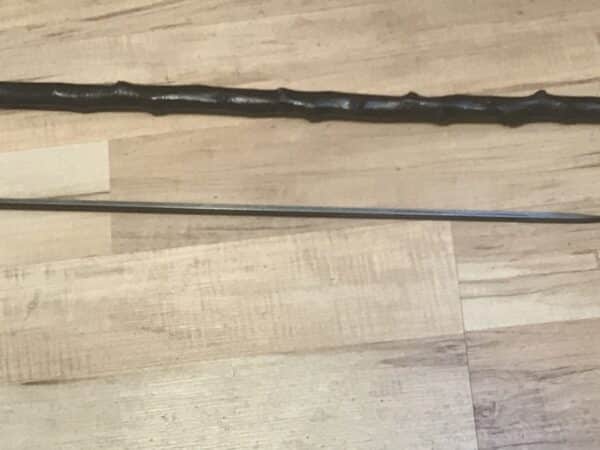 Irish Blackthorn gentleman’s walking stick sword stick Victorian Miscellaneous 14