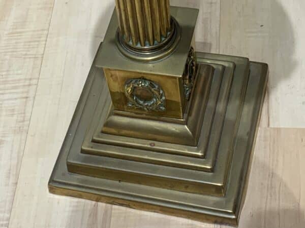 Oil lamp Victorian German floor standing - Image 2