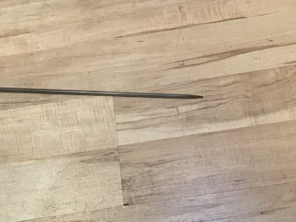 Irish Blackthorn gentleman’s walking stick sword stick Victorian - Image 16