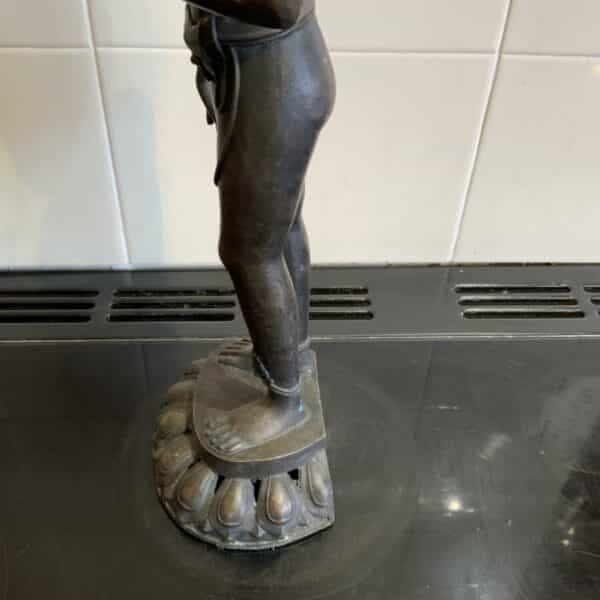 Indian bronze Deity figure 18th century - Image 8