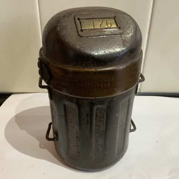 Rare IWW French Military Gas mask canister - Image 3