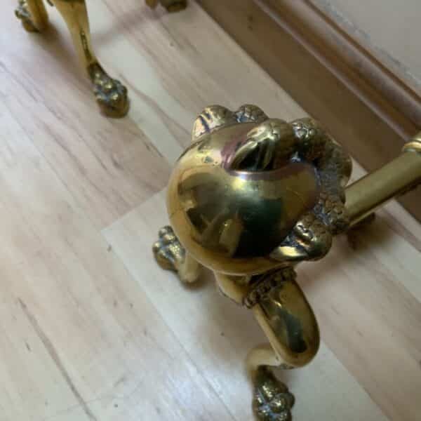 Fireside Dogs with irons Victorian - Image 5