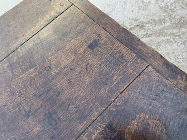 Oak side table early 18th century - Image 8