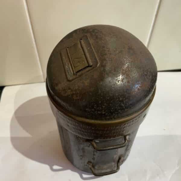 Rare IWW French Military Gas mask canister - Image 5