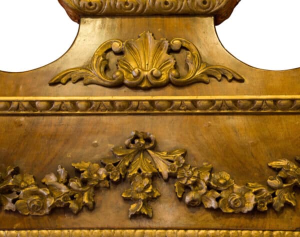 A large 19thCentury Overmantel Mirror - Image 4