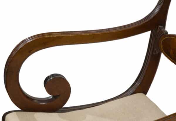 A set of Regency Mahogany Dining Chairs - Image 5