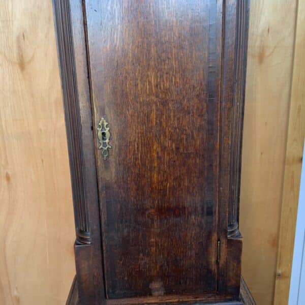 Grandfather Clock 8 day moon roller Antique Clocks 7