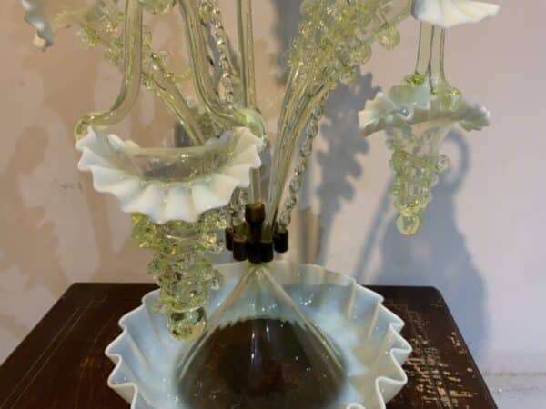 Epergne three basket central Flute - Image 3
