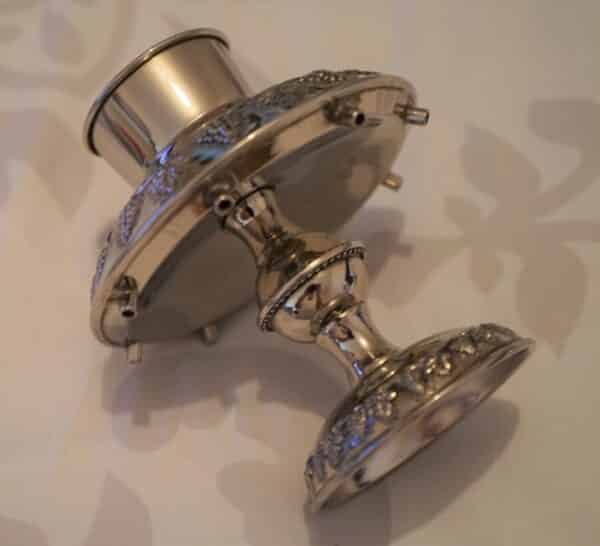 Vintage Judaica Shabbat Kiddush Cup Wine Fountain with 8 Small Kiddush Cups - Image 5