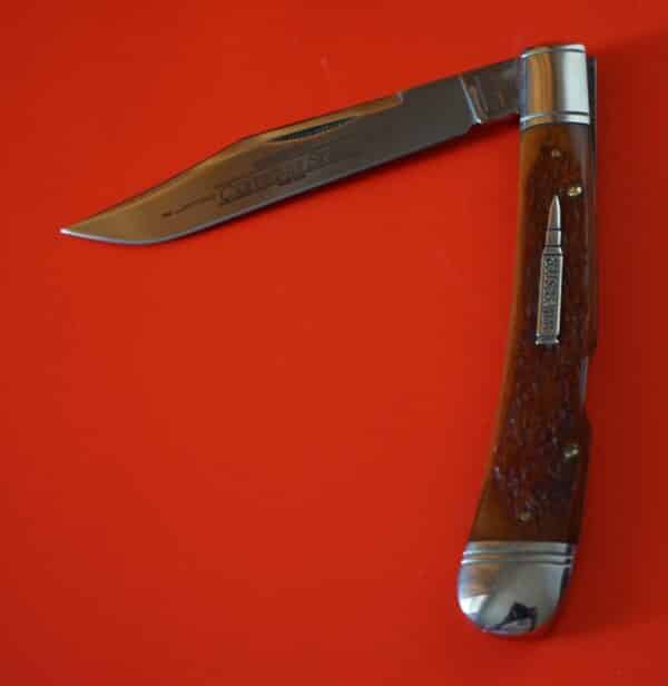 Large Winchester USA Folding Knife With Bone Handle - SORRY THIS KNIFE HAS BEEN SOLD