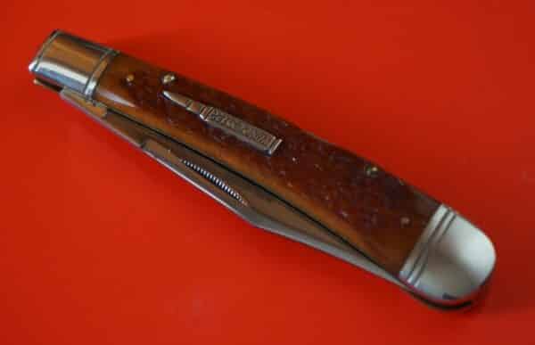 Large Winchester USA Folding Knife With Bone Handle – SORRY THIS KNIFE HAS BEEN SOLD Bayonets Antique Knives 4