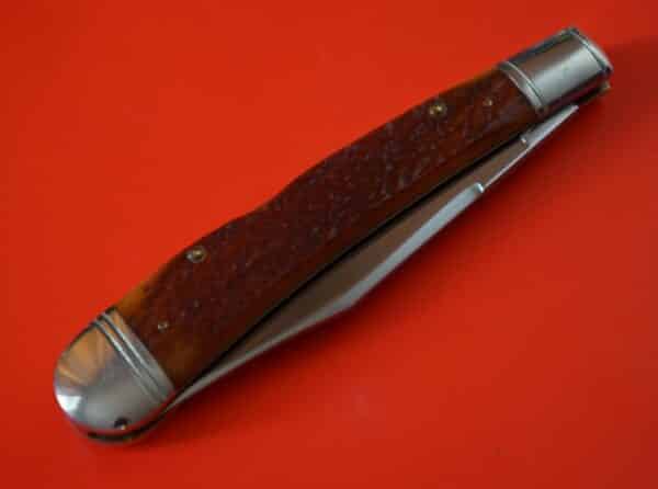 Large Winchester USA Folding Knife With Bone Handle - SORRY THIS KNIFE HAS BEEN SOLD - Image 8