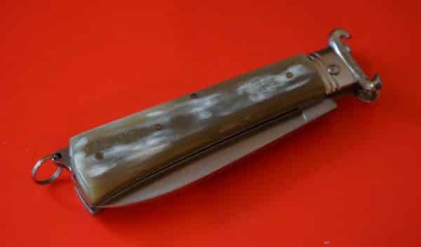 Maserin Rare Italian Stag Handle Folding Knife Bayonets Antique Knives 10