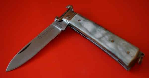 Maserin Rare Italian Stag Handle Folding Knife - Image 2