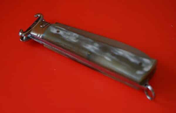 Maserin Rare Italian Stag Handle Folding Knife Bayonets Antique Knives 9