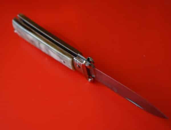 Maserin Rare Italian Stag Handle Folding Knife - Image 9
