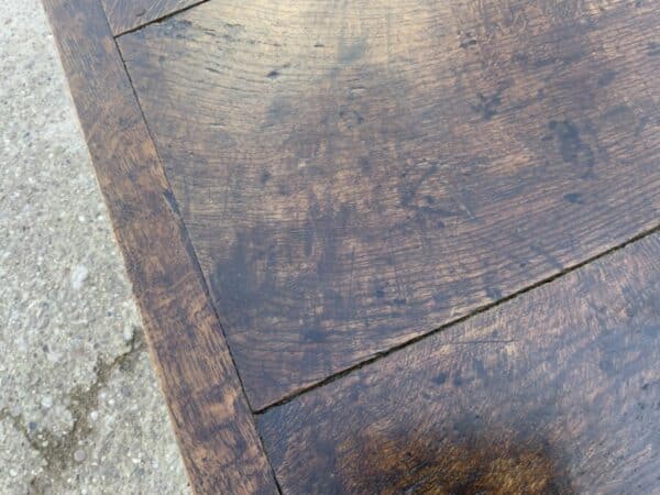 Oak side table early 18th century Antique Furniture 8