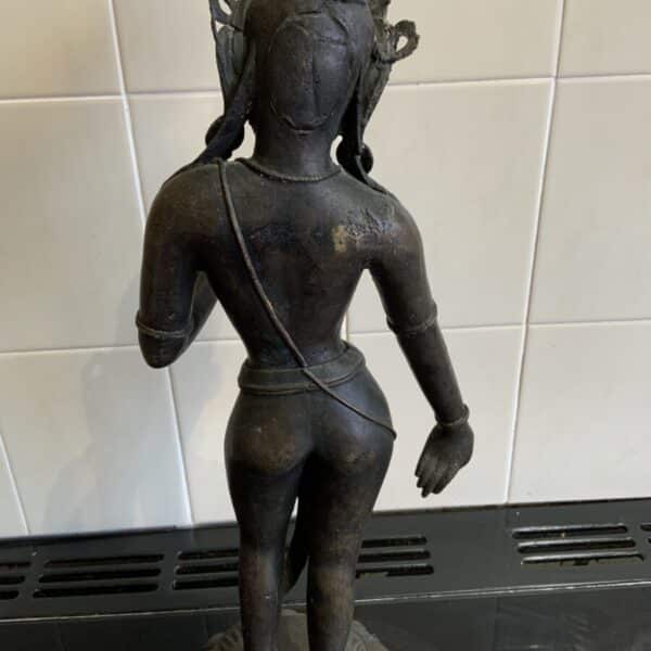 Indian bronze Deity figure 18th century Antique Sculptures 13