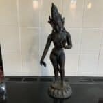 Indian bronze Deity figure 18th century Antique Sculptures