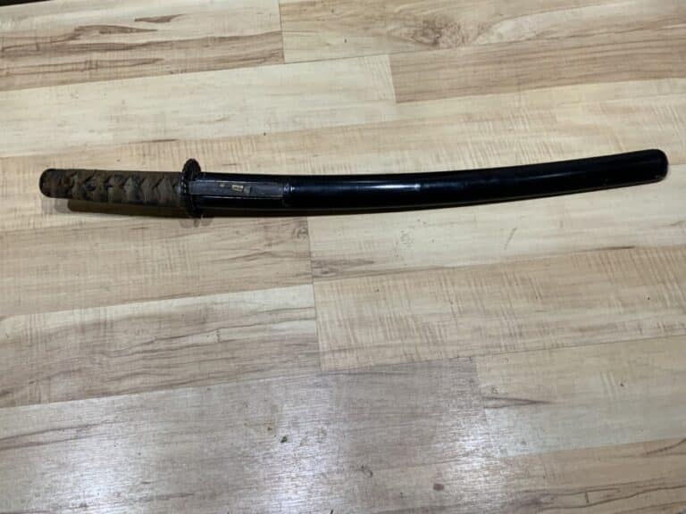 Samurai short sword, 18th century mounts