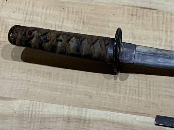Samurai short sword, 18th century mounts - Image 3