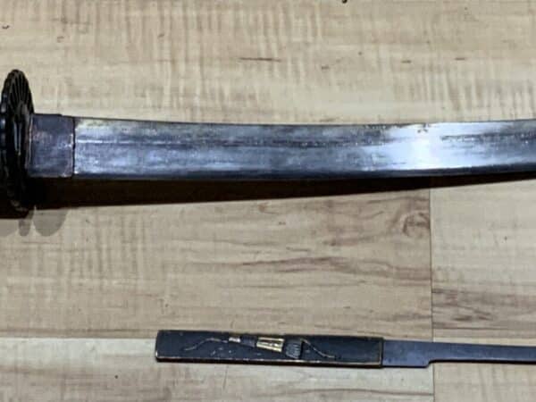 Samurai short sword, 18th century mounts - Image 5