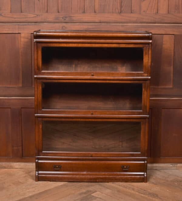 Globe Wernicke 3 Sectional Bookcase SAI2570 globe wernicke Antique Bookcases 4