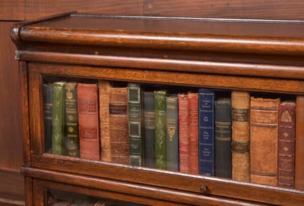 Globe Wernicke 3 Sectional Bookcase SAI2570 globe wernicke Antique Bookcases 17