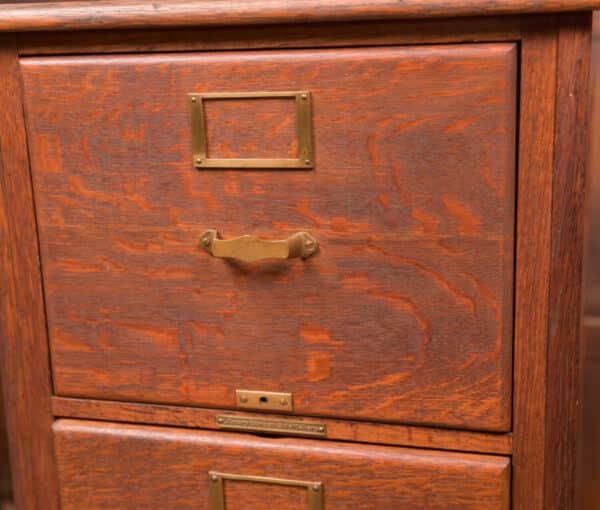 Library Bureau Oak Filing Cabinet SAI2581 Antique Furniture 11