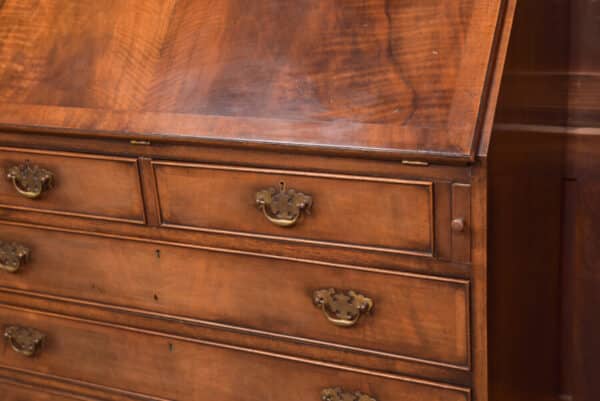 Edwardian Walnut Writing Bureau SAI2579 - Image 2