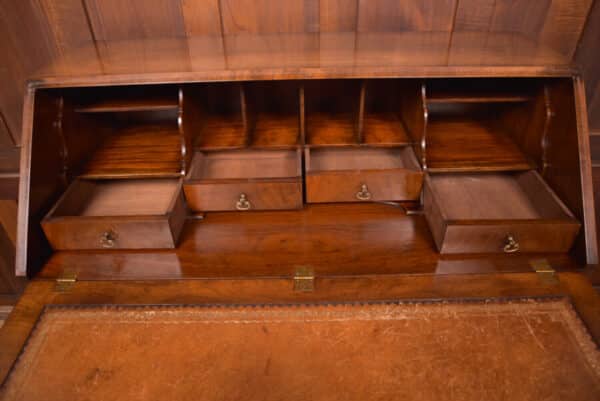 Edwardian Walnut Writing Bureau SAI2579 - Image 7