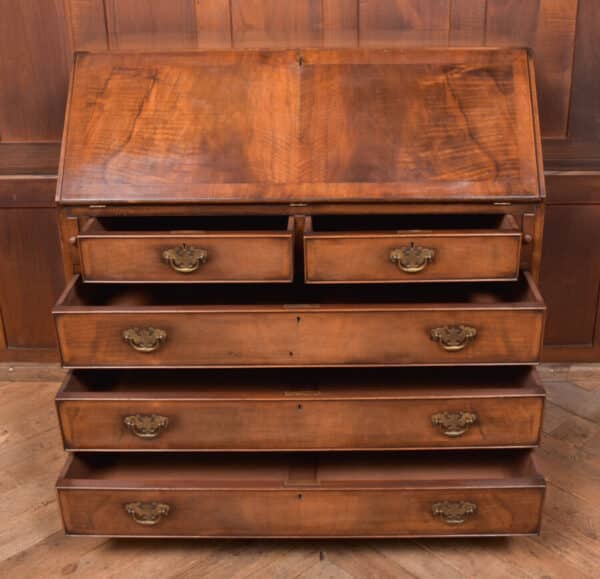 Edwardian Walnut Writing Bureau SAI2579 - Image 8