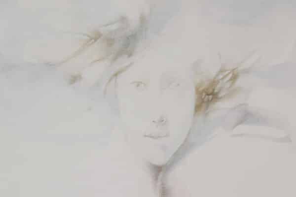 Glauco Capozzoli - Original Drawing & Watercolour of a Woman - Image 2