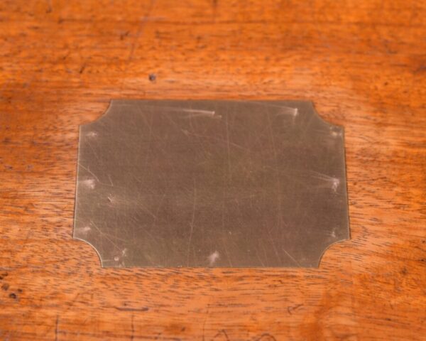 Military Campaign Camphor Wood Roll Top Writing Slope SAI1893 - Image 2