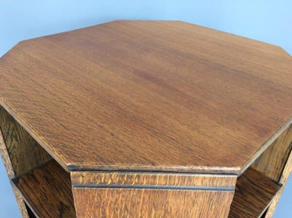 Heals Oak Book Table Heals Oak Book Table Antique Furniture 5