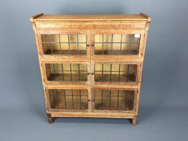 Minty of Oxford Limed Oak Bookcase bookcase Antique Bookcases 11