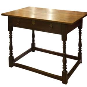18thc oak side table Antique Furniture
